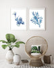 Blue Spotted fish Watercolour Art Print Coastal Boho Australian Style - Artista Style