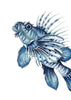 Lionfish Watercolour Art Print - Artista Style