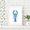 SET OF 3 ART PRINTS FISH, SEAWEED AND CRAYFISH - Artista Style