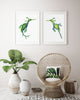 Turquoise Seahorse Weedy Seadragon Art Print - Artista Style